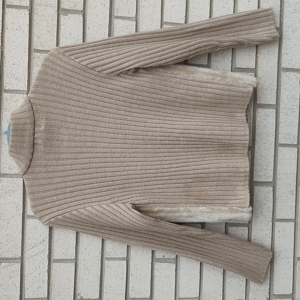 Tan Furry Jacket - Picture 8 of 9